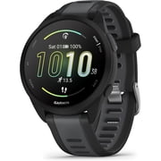 Restored Garmin Forerunner 165 GPS Smartwatch, Slate Grey/Black