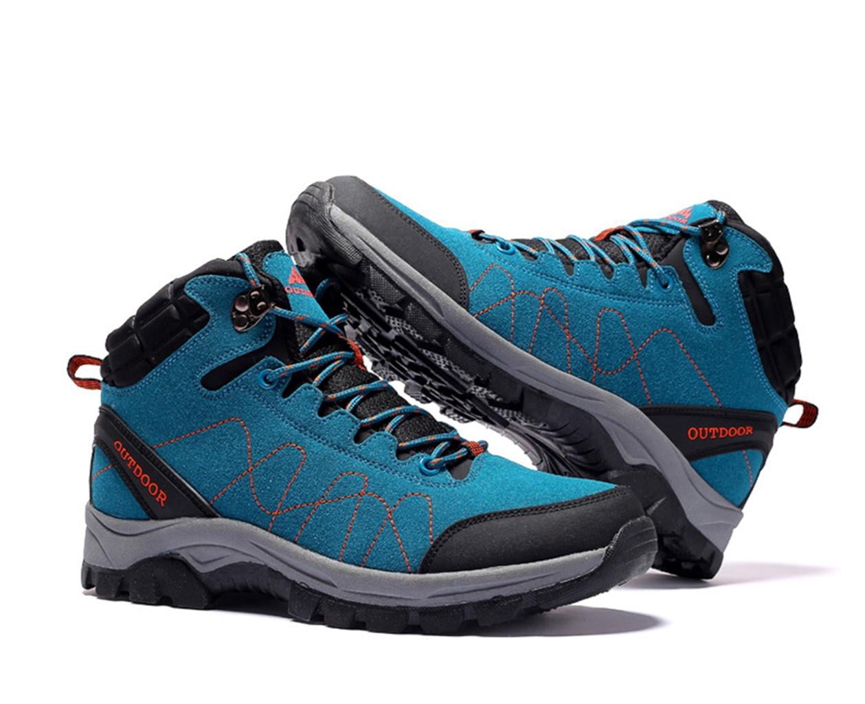 Men's Hiking Shoes Waterproof Anti Slip Hiking Boots Outdoor Lightweight Trekking Sneakers