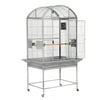Kings Cages 9003223 Dome Top Bird Cage . (Grey/Silver.)