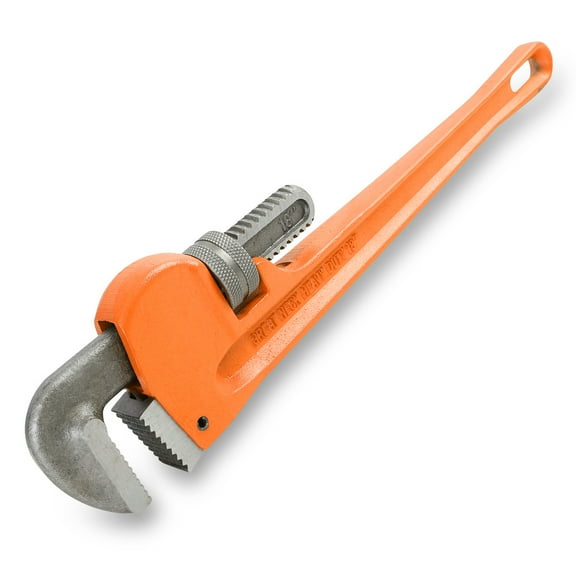 GreatNeck Pipe Wrench, Heavy Duty Steel, 18 inch