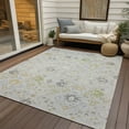 thumbnail image 6 of Addison Rugs Chantille Indoor/Outdoor Modern Abstract Silver Washable Rectangle Rug, 5' x 7'6", 6 of 6