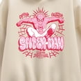thumbnail image 2 of Spider-Man - Femme Street- Women's Oversized Fleece Hoodie Sweatshirt Oversized Fleece Hoodie Sweatshirt, 2 of 4