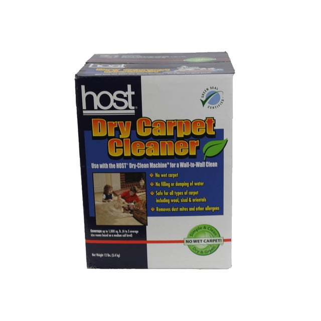 Cleaner, Host Dry Carpet Cleaner 12 Pounds Vacuum, // 412H