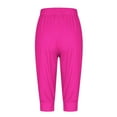 thumbnail image 4 of XINXIAOO Women Pants Casual Womens Pants Hot Pink Baggy Pants Lounge Pants for Women High Waisted Wide Leg Pants for Women Womens Summer Outfits, 4 of 6
