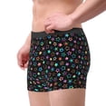 thumbnail image 2 of Disketp Multi-Colored Stars Men's Boxer Briefs,Soft and Breathable Cotton Underwear with ComfortFlex Waistband-Small, 2 of 5