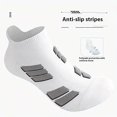 thumbnail image 4 of Kngdrt Reliableof Non Slip Socks for Men, Unisex Low-Cut No-Show Sports Socks with Grips, Breathable and Sweat-Wicking, 4 of 7