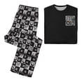 thumbnail image 1 of Set Pijama One Piece para Hombre, Negro, Talla ECH, 2 Piezas, 1 of 3