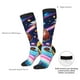 thumbnail image 4 of Balery Space Colorful Donut Calcetines novedosos Calcetines deportivos Calcetines hasta la rodilla Calcetines de algodón Calcetines originales y geniales, 4 of 6