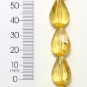 Expo 18mm x 13mm Acrylic Faceted Beads 8 Inch Strand Pack of 2