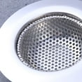thumbnail image 2 of Sink Strainer Basket Stainless Steel Sink Filter Sink Strainer Anti- Blocking Kitchen Drain Mesh Basket Hair Catcher for Kitchen Bathroom (9cm) Sink Drain Strainer, 2 of 5
