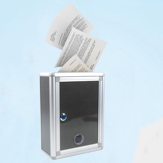 Caja de Sugerencias Pequeña Soledad Buzón de Oficina Estilo 2