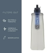 LifeStraw Flex Water Filter with Collapsible Squeeze Bottle