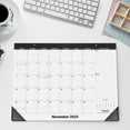 thumbnail image 6 of Nekmit Desk Calendar 2025-2026, Desk Pad Calendar 14" x 11", Black, 6 of 6