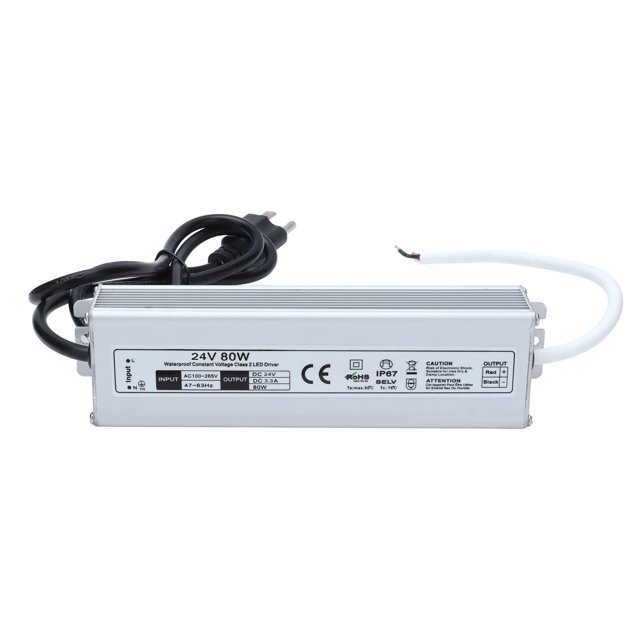 Fuente de alimentación LED, fuente de alimentación impermeable IP67, fuente de alimentación del controlador LED, rendimiento impulsado