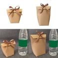 thumbnail image 2 of Moyic Paquete de 12 Uds. De bolsas, caja de cartón personalizada, paquete de recuerdos para invitados con personalidad, bolsas para regalos Almacenamiento y organización del hogar Marrón Talla pequeña, 2 of 6