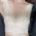 thumbnail image 6 of hotojiny Women's Bra Cute Lace Bralette Padded Underwire Everyday Bra Wide Strap Full Coverage Comfortable Bra, 6 of 6