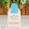 thumbnail image 2 of 1pc School Teaching Tool Paper Craft Label Punch 1.5" 2" 2.5" Label Shaped Lever, 2 of 5