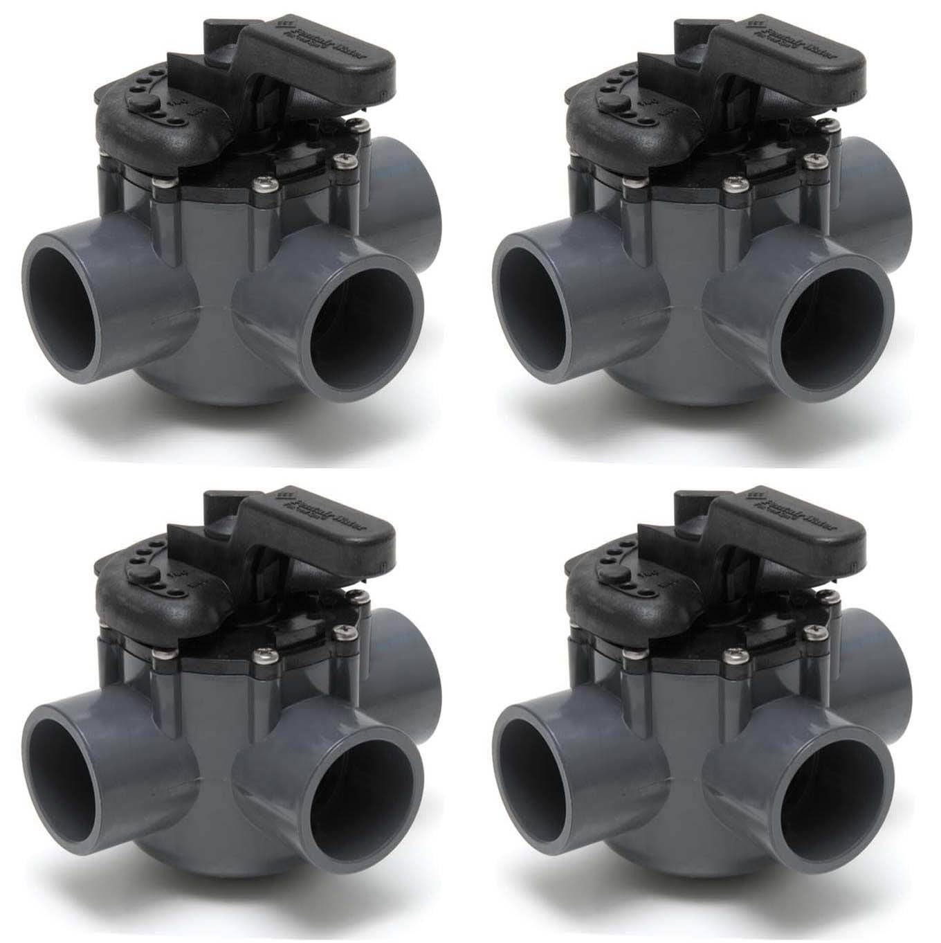Pentair 1.5" PVC 3Way Inground Swimming Pool Spa Water Diverter Valves