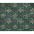thumbnail image 4 of oneOone Cotton Flex Fabric Leaves & Geometric Block Decor Fabric Printed BTY 40 Inch Wide, 4 of 4