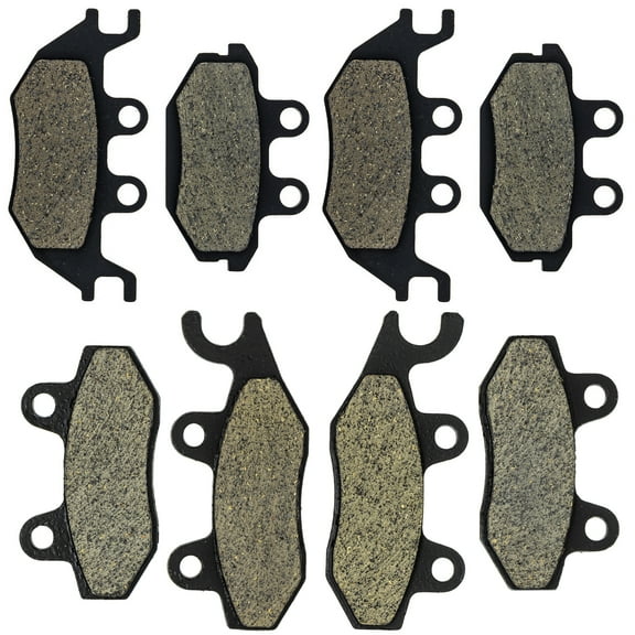 Niche Brake Pad Set for Kawasaki Mule PRO FXT FX FXR DX DXT Organic MK1012654