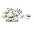thumbnail image 1 of Unique Bargains 9pcs Drawer Closet Toolbox Hardware Silver Tone Toggle Latch Catch Hasp, 1 of 1
