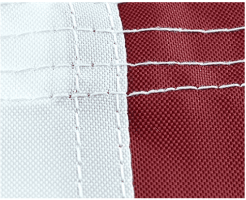 2x3ft US American Flag Heavy Duty Embroidered Stars Sewn Stripes Grommets Oxford
