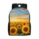 thumbnail image 1 of Balery Beautiful Golden Sunflower Field Mochila - Mochila Estilosa y Duradera para Laptop de 15 Pulgadas con Tela Oxford Impermeable, 1 of 8