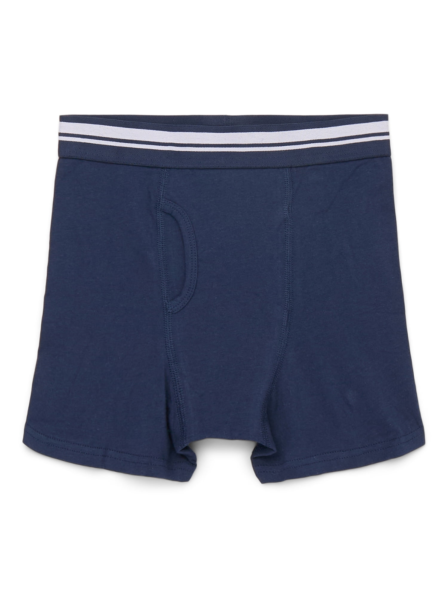 Wonder Nation Boys Cotton-Stretch Boxer Briefs, 5-Pack, Sizes S-XL