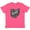 Retro Heather Pink, variant on Ohio Music Notes Youth T-Shirt
