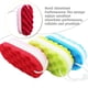 thumbnail image 3 of Advancent Esponja exfoliante para baño, depurador de baño, herramienta de limpieza, eliminador de piel muerta, fabricación de burbujas, depurador de Type10 NO10 Advancent HA062432-02, 3 of 6