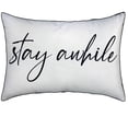 thumbnail image 1 of hometrends "Stay Awhile" Decorative Pillow, 1 of 1