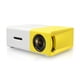 thumbnail image 1 of Proyector portátil Tomshoo YG300 Reproductor multimedia cine en casa amarillo-blanco, 1 of 8