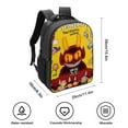 thumbnail image 2 of Cuphead Cartoon Unisex Backpack Schoolbag Bookbag 2 Compartment Daypack Satchel Rucksack Travel Laptop Bag, 2 of 6