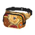thumbnail image 2 of Easygdp Pies Fanny Packs for Women Men, Belt Bag, Fashion Crossbody Bags, for Workout/Running/Hiking, 2 of 9