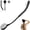 black, variant on BTideas Long Handle Retractable Bath Brush,25.7'' Anti Slip Back Scrubber for Shower for Adult,Black