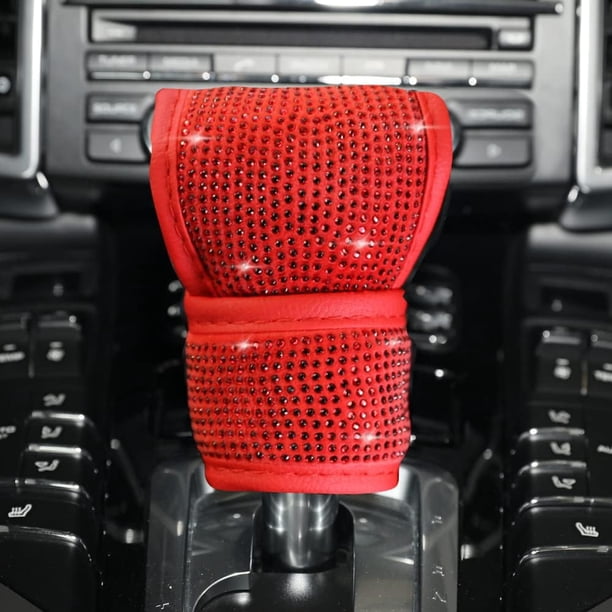 Cubierta para palanca de cambios de coche, fundas para palanca de cambios de coche, protector de palanca de cambios para perilla de coche, accesorios universales para decoración de vehículos