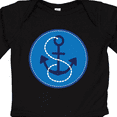 thumbnail image 4 of Inktastic Nautical Anchor Sailing Gift Boys or Girls Long Sleeve Baby Bodysuit, 4 of 5