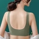 thumbnail image 4 of Gibobby Seamless Beauty Back Ropa interior Sin anillo de Sujetador deportivo Sexy Push Up Ropa interior cómoda Sujetador de libros(Verde,XXL), 4 of 5