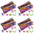 thumbnail image 1 of 200 Pcs Random Colors Pipe Cleaners Chenille Stem For DIY Art Crafts, 1 of 5