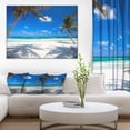 thumbnail image 1 of Palmiers de Coco à la Plage - Impression sur Toile Paysage Photo, 1 of 3