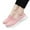 Pink, variant on Oyedens Walking Shoes for Women Comfort Wide Width Slip on Nurse Work Loafers for Plantar Fasciitis