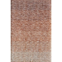 Rugs America RW10A Copper Solid Bohemian Orange Area Rug, 8'0"x10'0" Ideal for Living Room, Bedroom, Dining Room and More