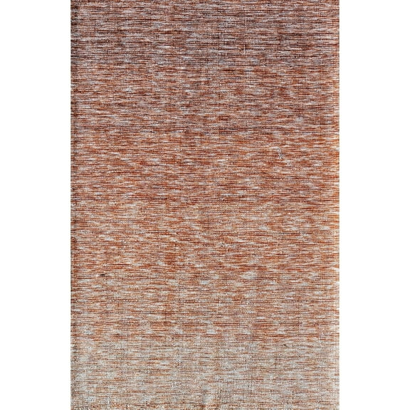 Rugs America RW10A Copper Solid Bohemian Orange Area Rug, 8'0"x10'0" Ideal for Living Room, Bedroom, Dining Room and More