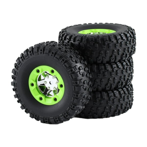 guohui 4 Pieces RC Tires 1/12 Scale RC Crawler Tires for Wltoys Trucks RC Hobby Car