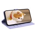 thumbnail image 2 of Flip Case for Samsung Galaxy A56 Card Slot Holder Kickstand Leather Wallet Cat Rfid, 2 of 5
