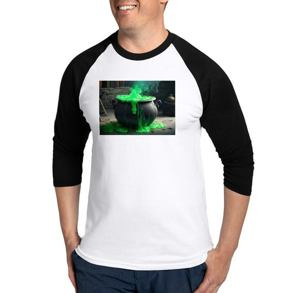 CafePress - Witch's Brew - Cotton Baseball Jersey, 3/4 Raglan Sleeve Shirt