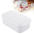 thumbnail image 2 of Dienrx 4 Size Stackable Microwave Lunch Container - Bpa-Free Meal Prep Boxes for Adults, Insulated Food Storage, Leakproof, Dishwasher Safe (1600Ml), a Fresh-Keeping Box, 2 of 9
