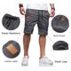 thumbnail image 3 of Shorts JMIERR de algodón con cordón ajustable, verano casual, bolsillos, talla L, 3 of 8
