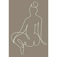 thumbnail image 2 of Artographie Studio 11x14 Black Ornate Wood Framed with Double Matting Museum Art Print Titled - Sitting Down 02, 2 of 4