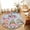 Blue, variant on Area Rugs 3'x5', Spring Gnomes Carpet Runner Indoor Outdoor Rugs Home Decor Aesthetic, Farmhhouse Floral Botanical Blue Plaid Non Slip Mats Washable Accent Rug for Living Room Bedroom